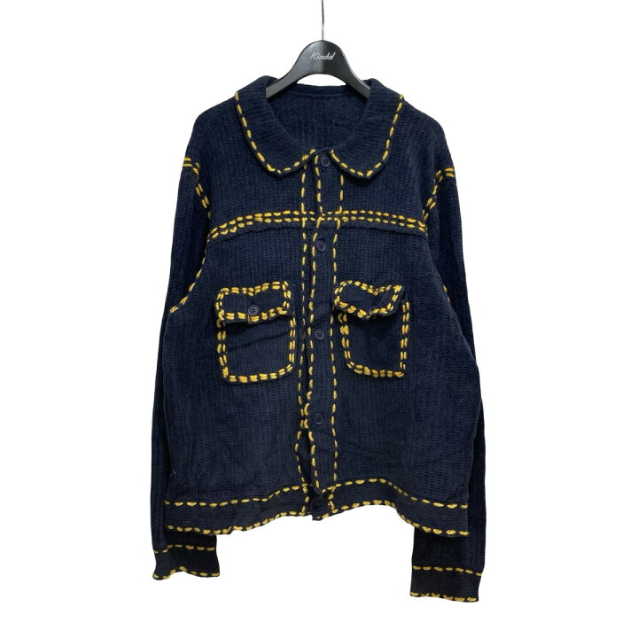 楽天市場】【中古】PHINGERIN 22AW PG1 KNIT ニットカーディガン PD 