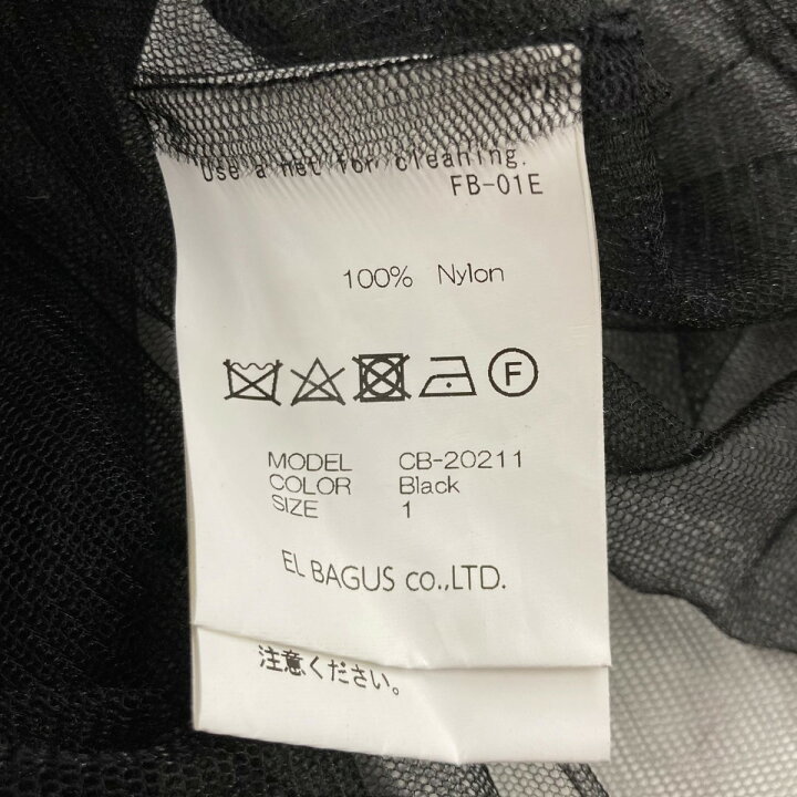 楽天市場】【中古】Chika Kisada長袖シアーブラウス CB 20211 ブラック  