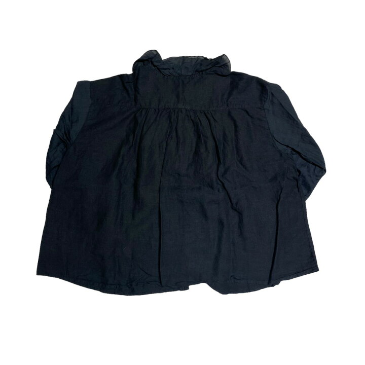 楽天市場】【中古】nest Robe リネンラミーフリルカラーブラウス 01241  