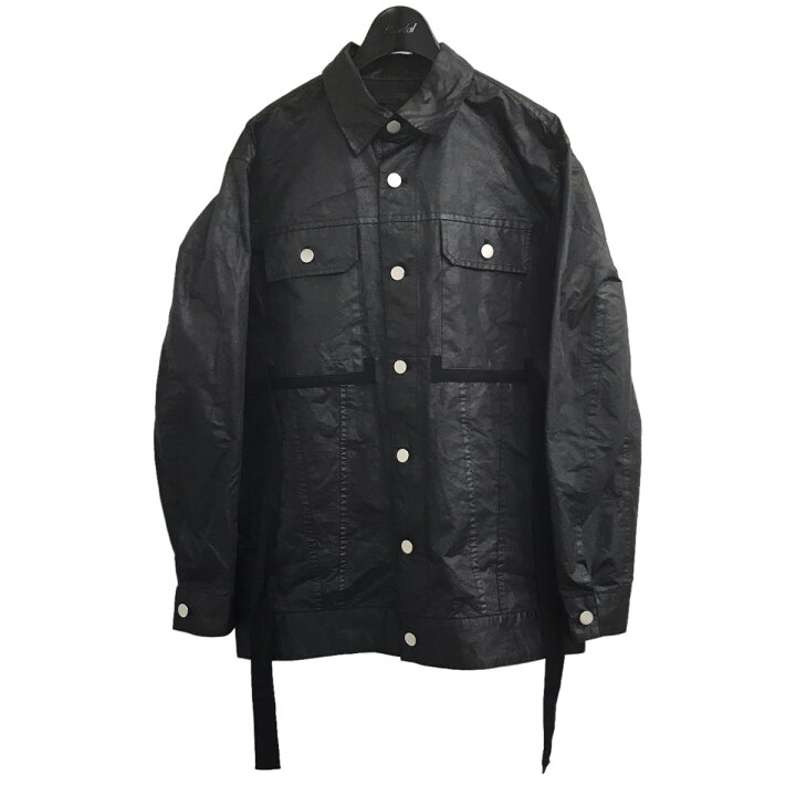 楽天市場】【中古】JUN NAKAYAMAコーティングシャツ ブラック サイズ 