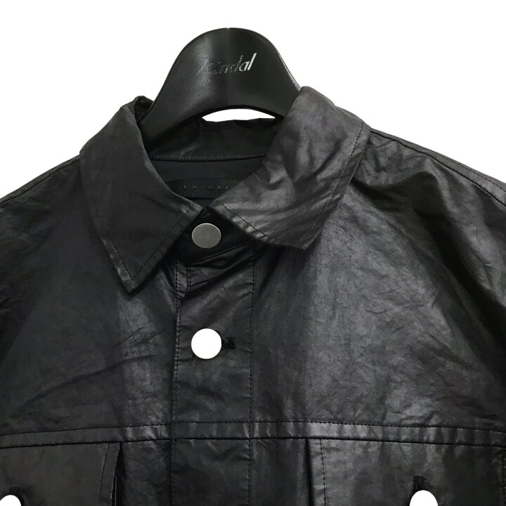 楽天市場】【中古】JUN NAKAYAMAコーティングシャツ ブラック サイズ  