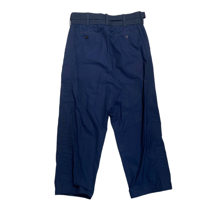 楽天市場】【中古】sacai コットン ウェザーミックス ドロストパンツ 
