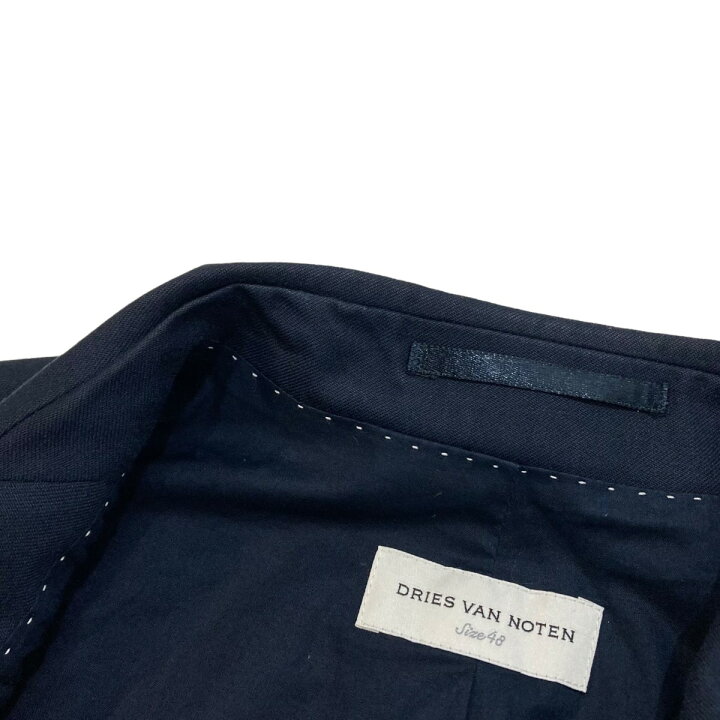 楽天市場】【中古】DRIES VAN NOTEN ダブルジャケット ネイビー サイズ 