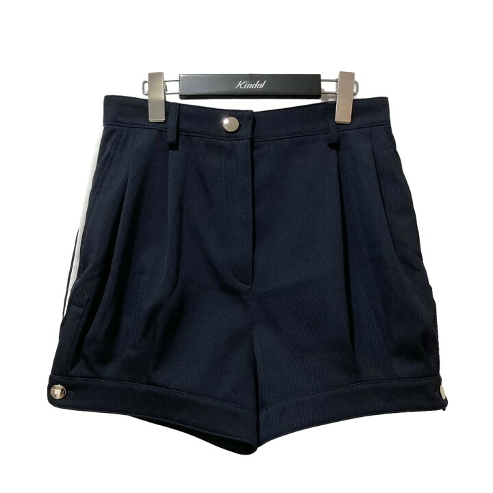 楽天市場】【中古】PRADA サイドラインタックショートパンツ P296CG 