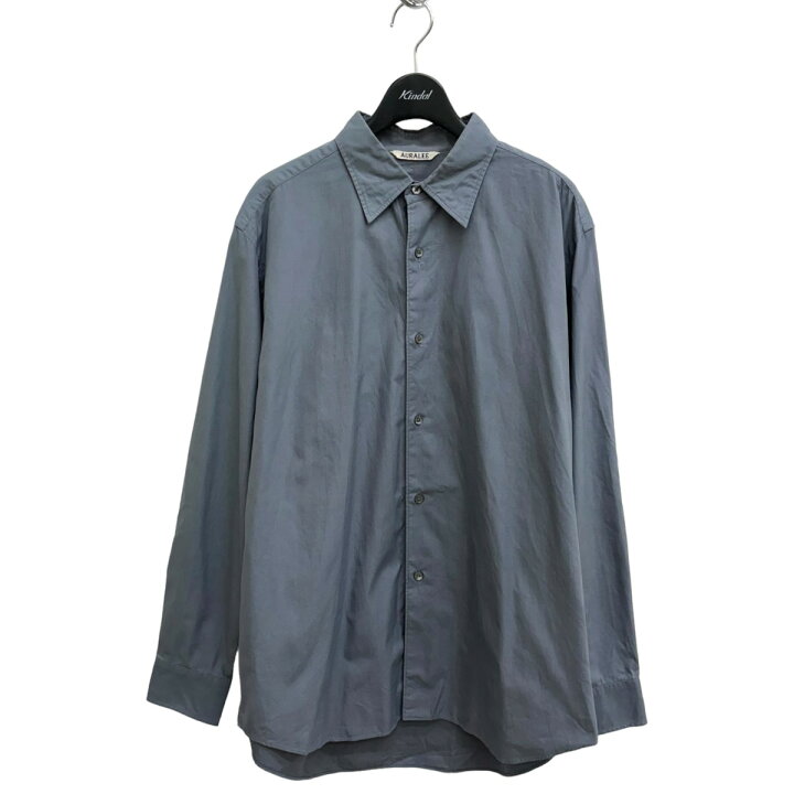 楽天市場】【中古】AURALEE 22SS WASHED FINX TWILL SHIRTS 長袖T 