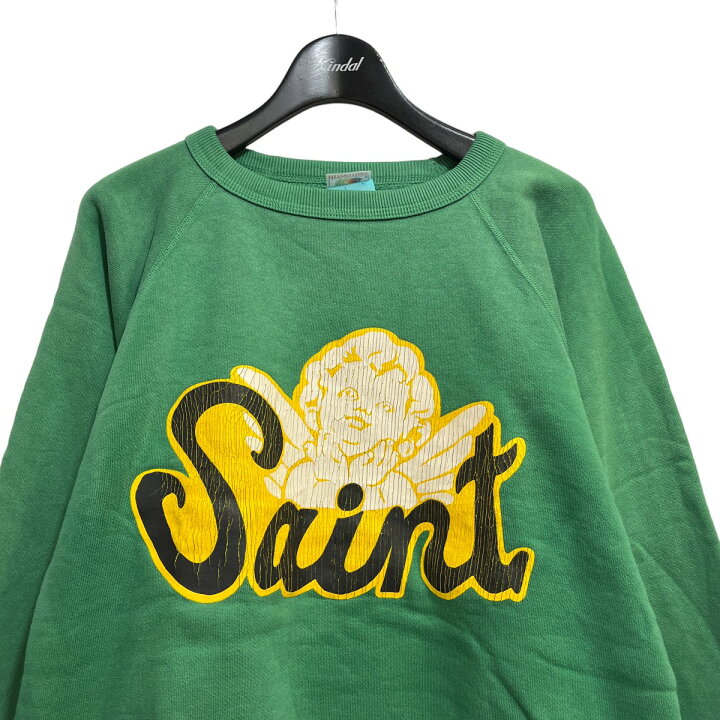 楽天市場】【中古】SAINT MICHAEL 22AW プリントスウェット グリーン 
