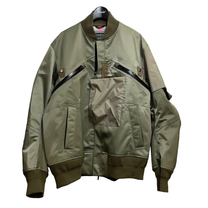 楽天市場】【中古】sacai×ACRONYM 22SS ナイロンボンバージャケット 