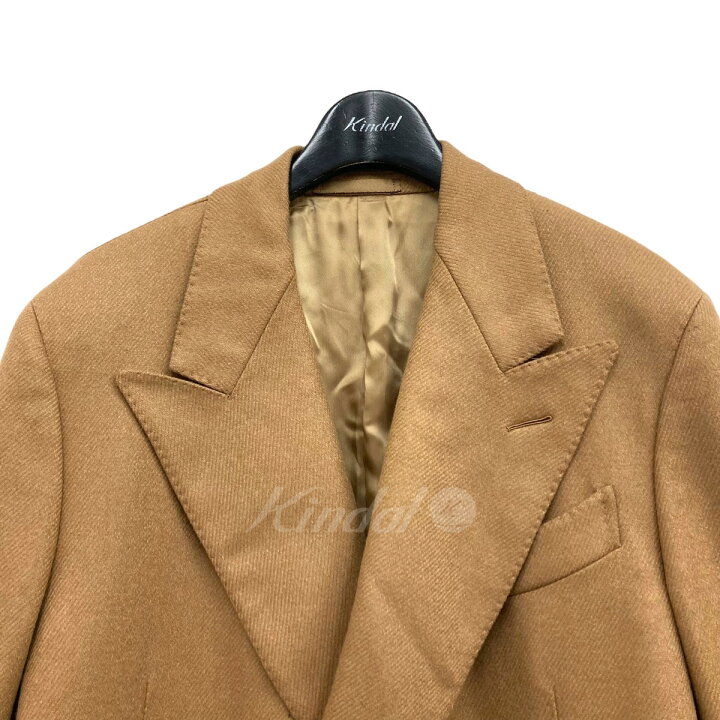 楽天市場】【中古】CARUSO 6Bダブルブレストチェスターコート 