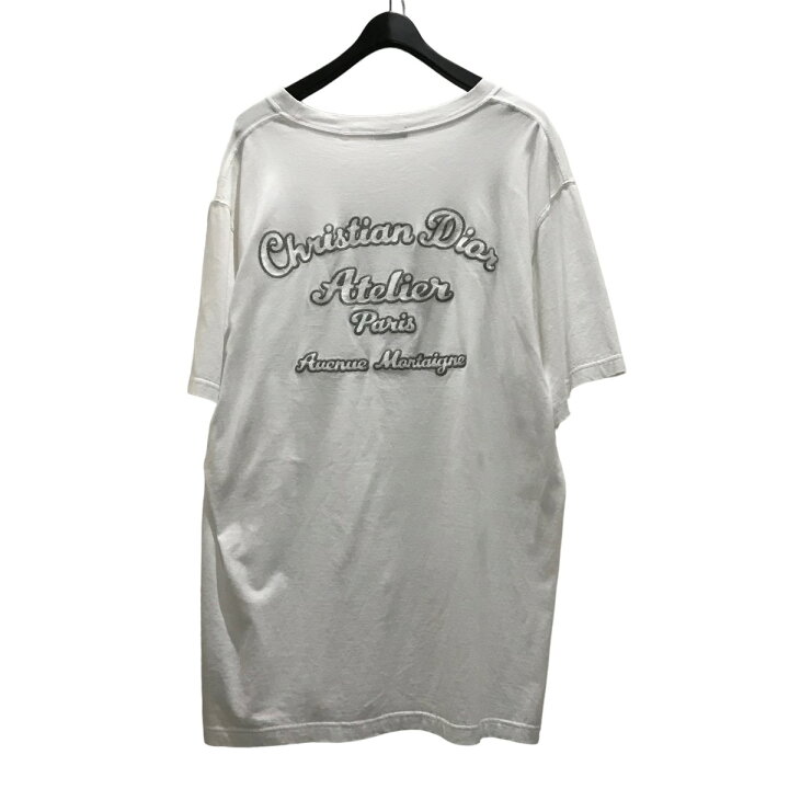 楽天市場】【中古】DIOR アトリエ刺繍胸ポケットTシャツ 293J645A0677 