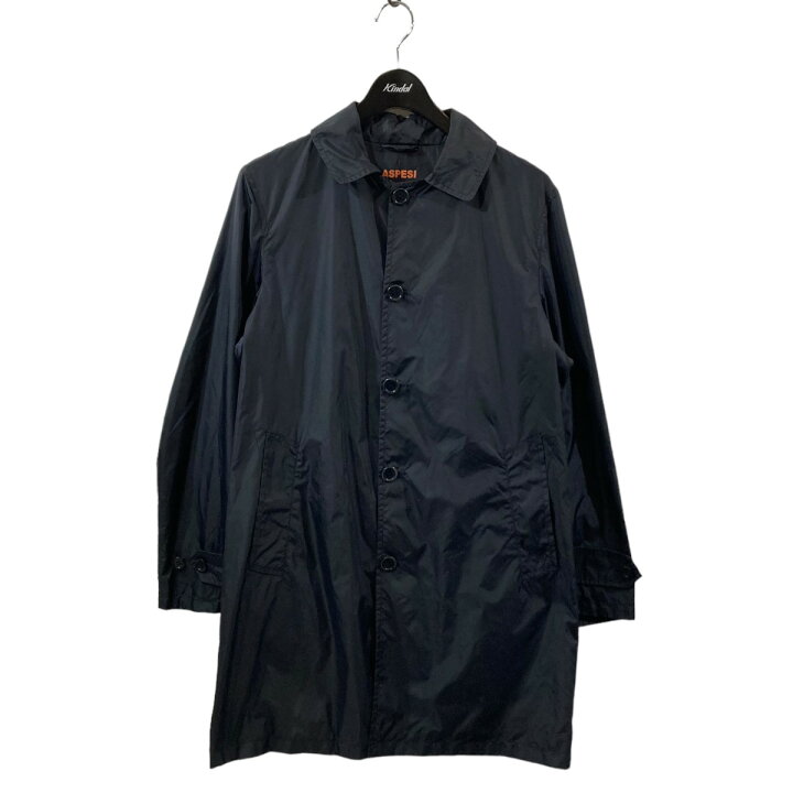 楽天市場】【中古】ASPESI ステンカラーコート ネイビー サイズ：XS 