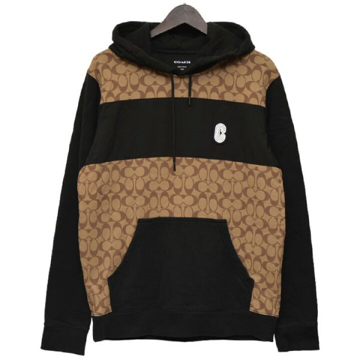 楽天市場】【中古】COACHシグネチャー切替プルオーバーパーカー 233092  
