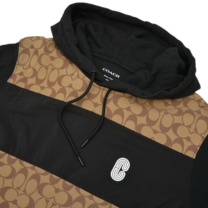 楽天市場】【中古】COACHシグネチャー切替プルオーバーパーカー 233092 