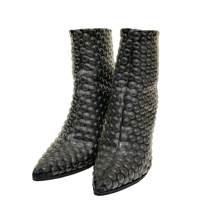 楽天市場】【中古】MM6 Maison Margiela テクスチャードPVC アンクル 