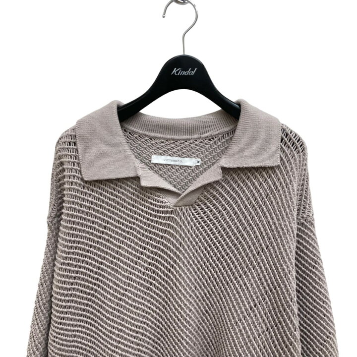 楽天市場】【中古】VICTIM SUMMER KNIT POLO 半袖ポロシャツ VTM-24-K 
