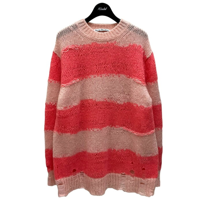 楽天市場】【中古】ACNE STUDIOS ボーダー ダメージ加工ニット FN-WN  