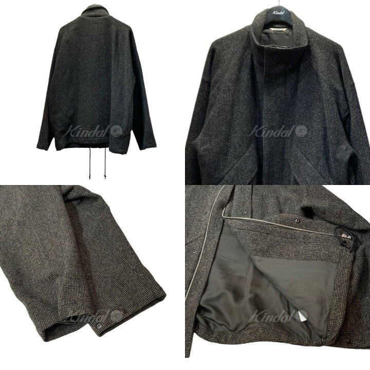 楽天市場】【中古】AURALEE WOOL HAIRLINE LIGHT TWEED ZIP BLOUSON 