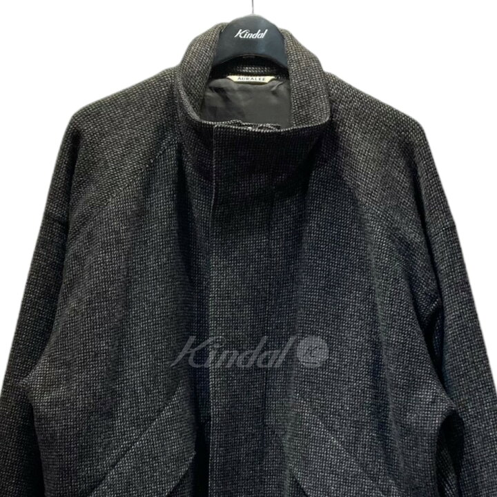 楽天市場】【中古】AURALEE WOOL HAIRLINE LIGHT TWEED ZIP BLOUSON 