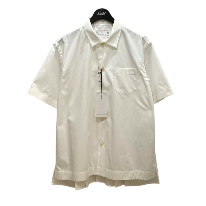 楽天市場】【中古】sacai 2024SS Cotton Poplin Shirt バックプリーツ 
