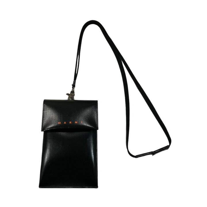 楽天市場】【中古】MARNI ショルダーポーチ TEMI0004A0 ブラック 