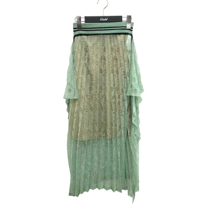 楽天市場】【中古】mame kurogouchi 20SS Wrapping Knit Skirt レース  