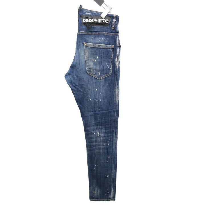 楽天市場】【中古】DSQUARED2Skater Jean ダメージ／リペア加工デニム 