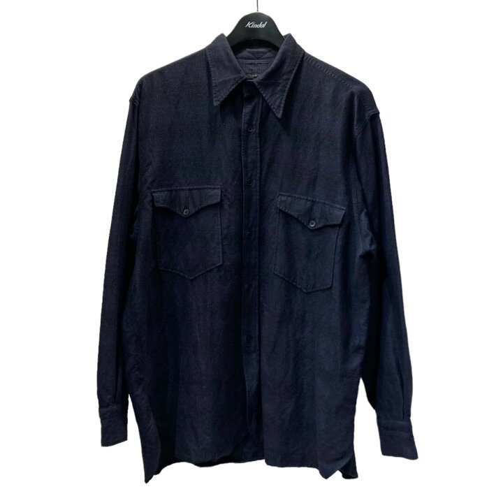 楽天市場】【中古】COMOLI ウールシルクワークシャツ U03-02010  