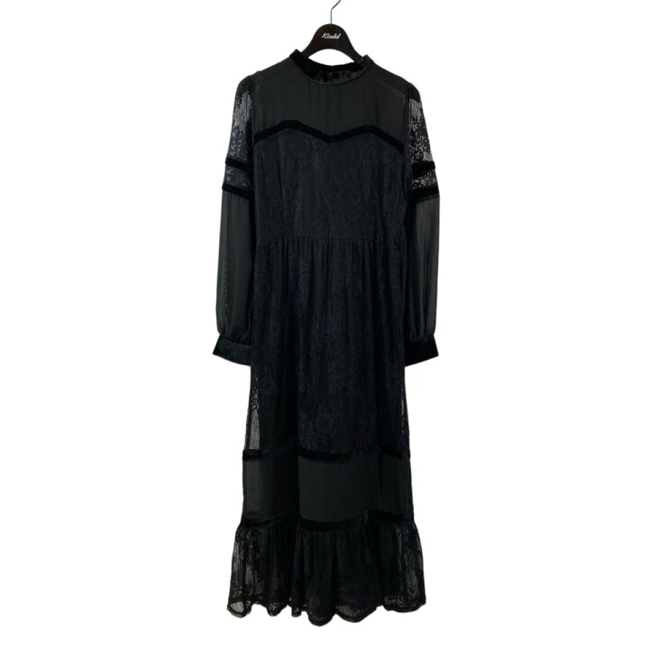 楽天市場】【中古】AMERI 花柄 長袖ワンピース 0181520270 ブラック  