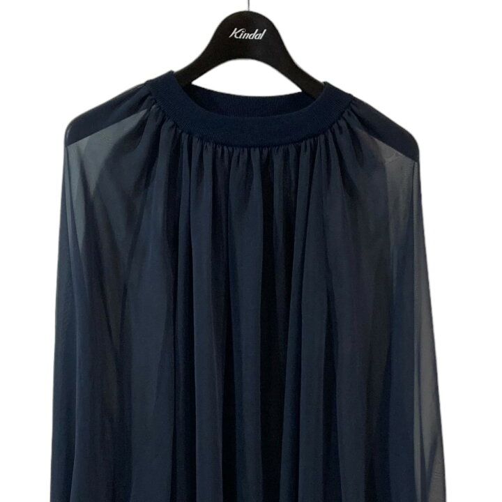 楽天市場】【中古】HYKE SHIRRED CHIFFON TOP シアーシャツ 211-15133 