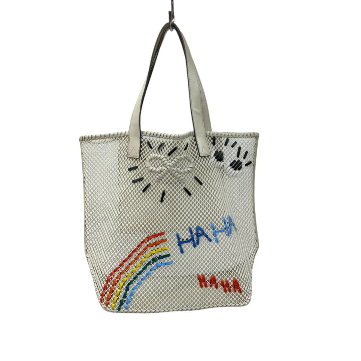 楽天市場】【中古】ANYA HINDMARCH RAINBOW WOVEN メッシュトート 