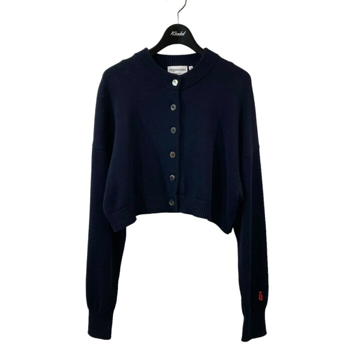 楽天市場】【中古】nagonstans cotton-knit college cardigan  