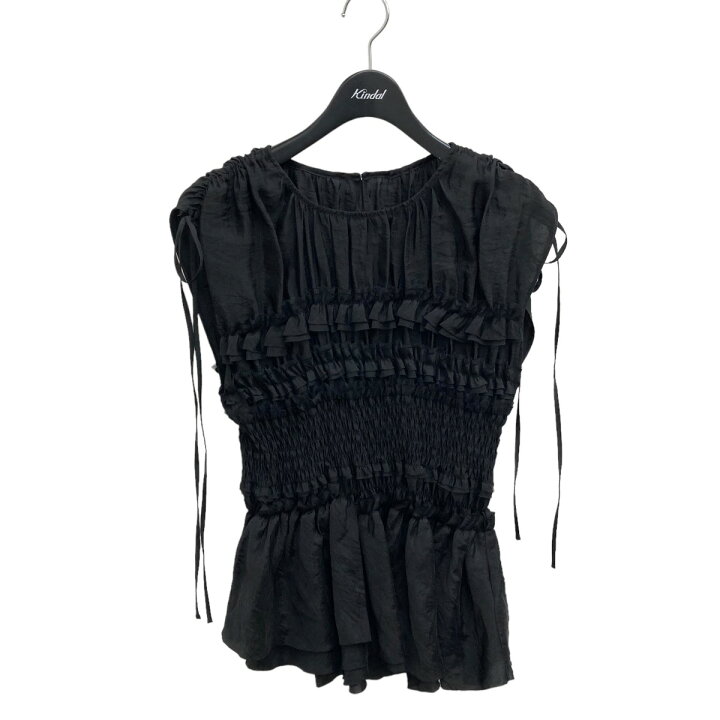 楽天市場】【中古】MAISON SPECIAL Shirring Frills Top ノースリーブ 