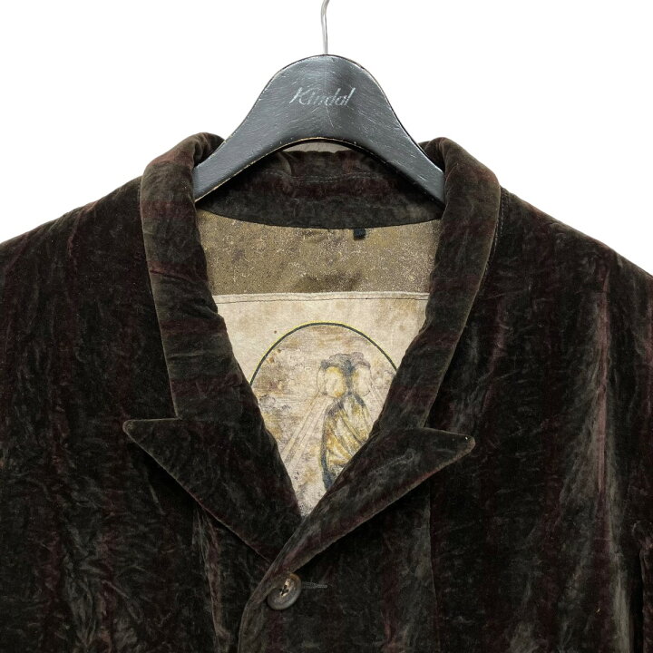 楽天市場】【中古】ZIGGY CHENVELVETEEN PLEATS BLAZER ジャケット 