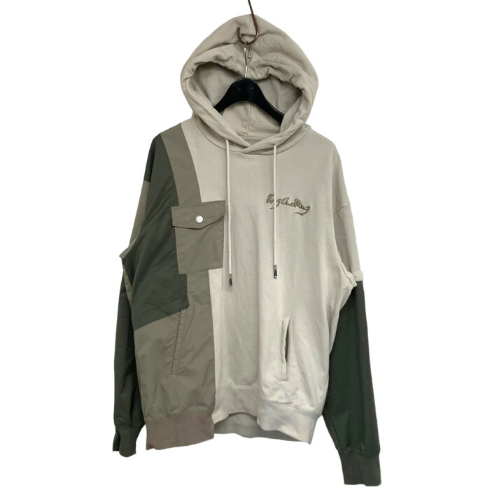 楽天市場】【中古】FENG CHEN WANG Panelled Hoodie 切り替えパーカー  