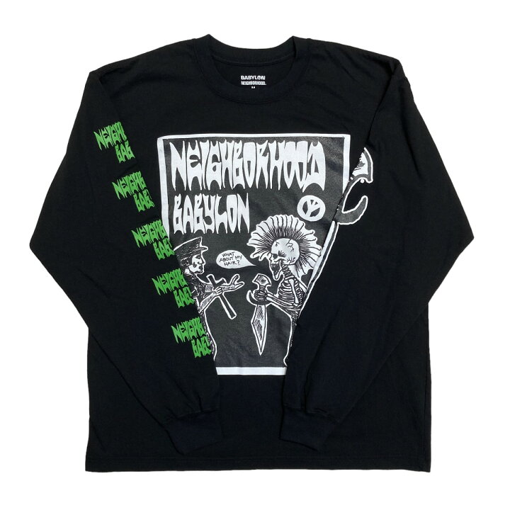 楽天市場】【中古】NEIGHBORHOOD babylon Tee LS-3 プリント長袖T  