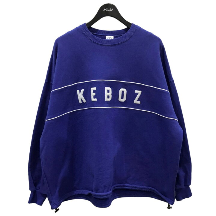 楽天市場】【中古】KEBOZロゴパッチスウェットトレーナー ブルー  