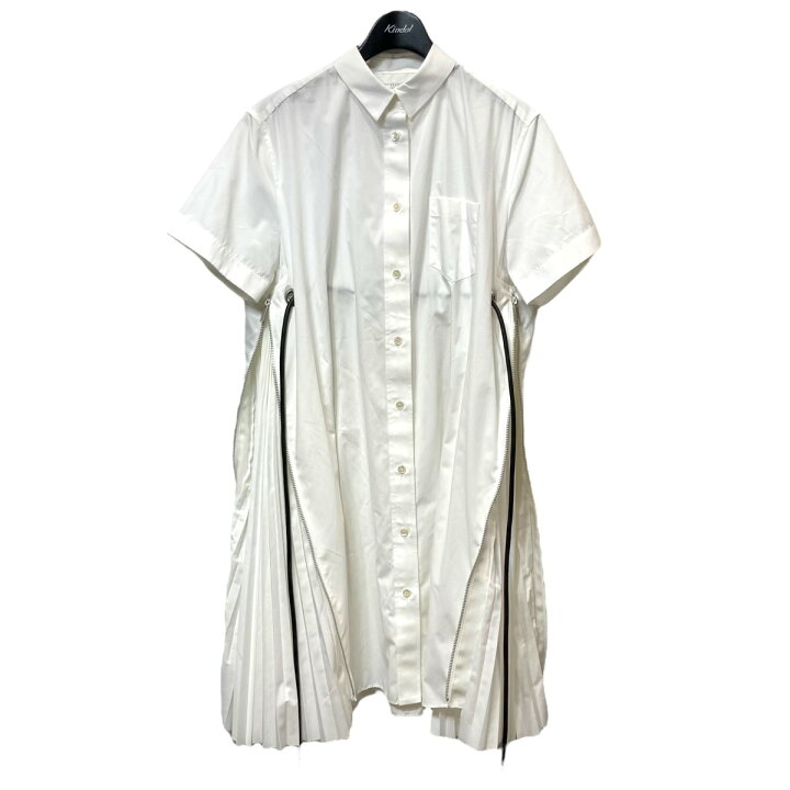 楽天市場】【中古】sacai 20SSサイドジッププリーツデザインストライプ  