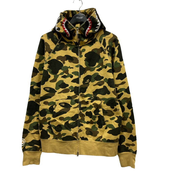 楽天市場】【中古】A BATHING APEshark full zip hoodie カモ柄ジップ 