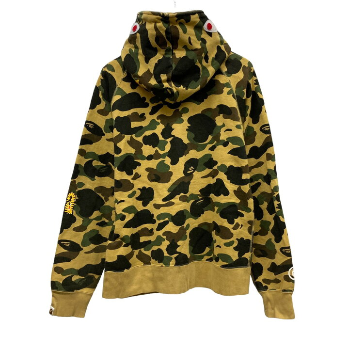 楽天市場】【中古】A BATHING APEshark full zip hoodie カモ柄ジップ 