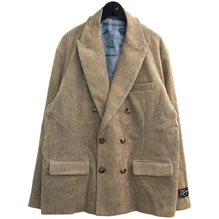 楽天市場】【中古】stussy「23FWMIX WALE CORDUROY DOUBLE-BREASTED 