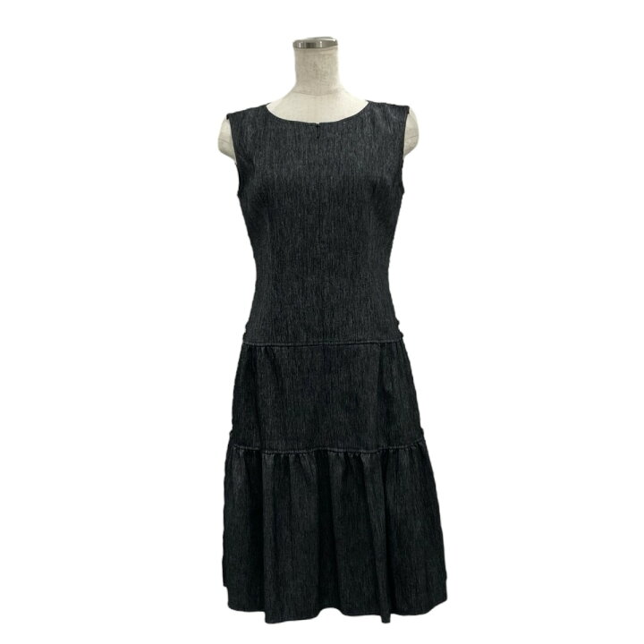 楽天市場】【中古】Rene ノースリーブワンピース ブラック サイズ：34  