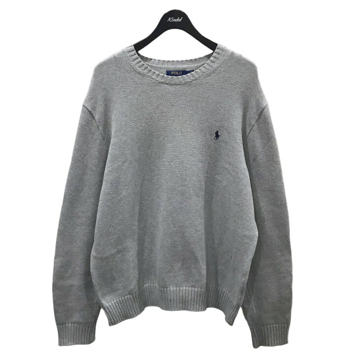 楽天市場】【中古】POLO RALPH LAUREN コットンニットセーター グレー 