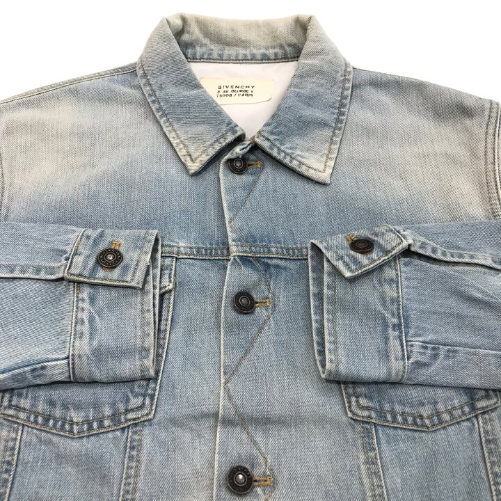 楽天市場】【中古】GIVENCHYバックロゴデニムジャケット BM00BQ50AY 