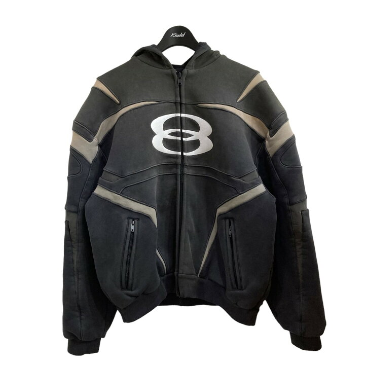 楽天市場】【中古】BALENCIAGA ｢SPORTS ICON BIKER ZIP-UP HOODIE 