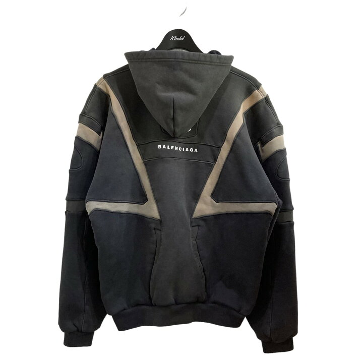 楽天市場】【中古】BALENCIAGA ｢SPORTS ICON BIKER ZIP-UP HOODIE 