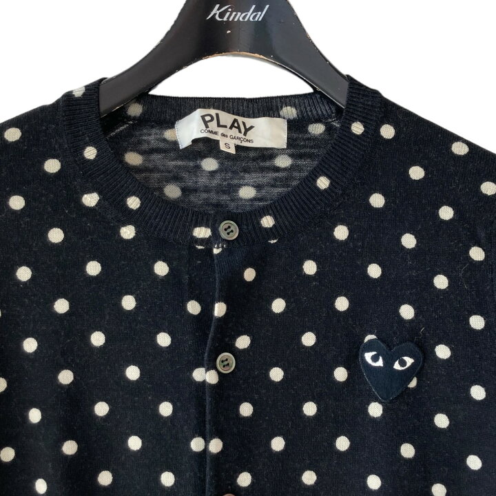 楽天市場】【中古】PLAY COMME des GARCONS ハートパッチドット クルー  