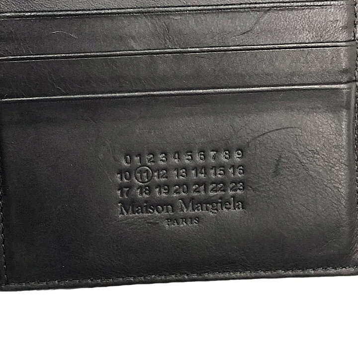 楽天市場】【中古】Maison Margiela フォールデッドレザーウォレット 2 