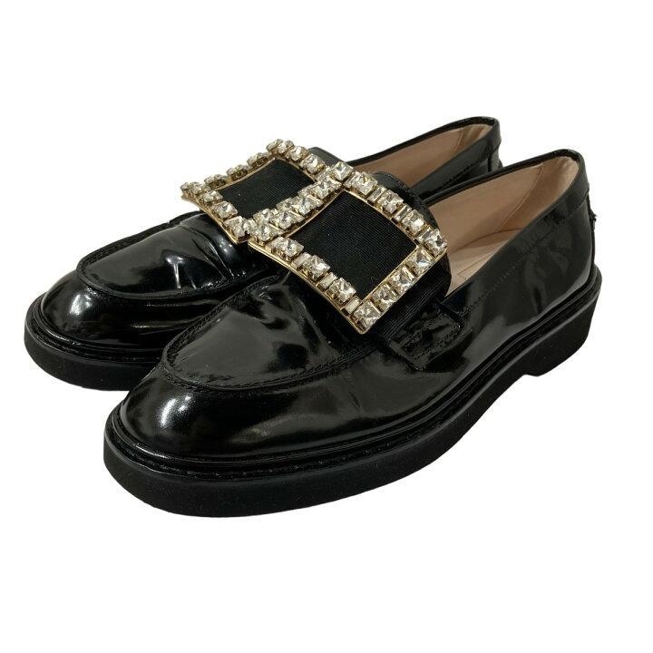 楽天市場】【中古】Roger Vivier ローファー ブラック サイズ：38 