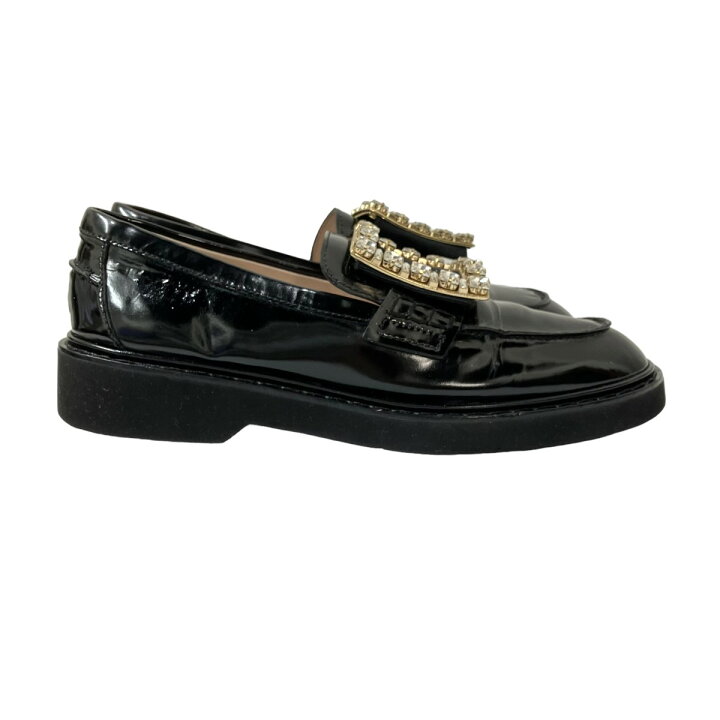 楽天市場】【中古】Roger Vivier ローファー ブラック サイズ：38 