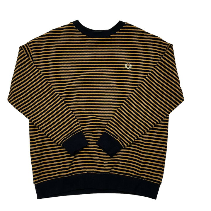 楽天市場】【中古】FRED PERRY BEAMS別注 ボーダー クルーネック 