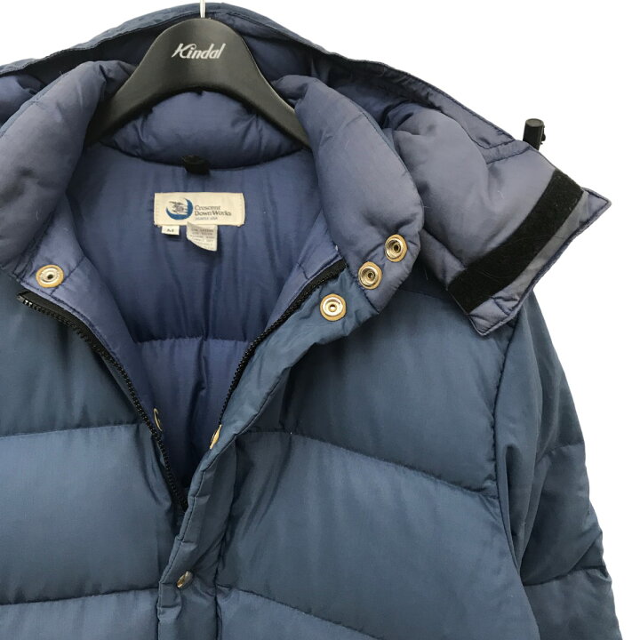 楽天市場】【中古】Crescent Down Works ダウンジャケット ブルー 